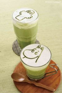 シルエット抹茶オレ(ホット・アイス)