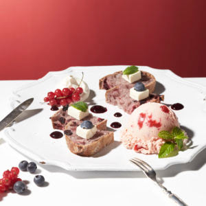 ブルーベリーリュスティックwith “ストロベリー” 1,200円(セット:1,400円)