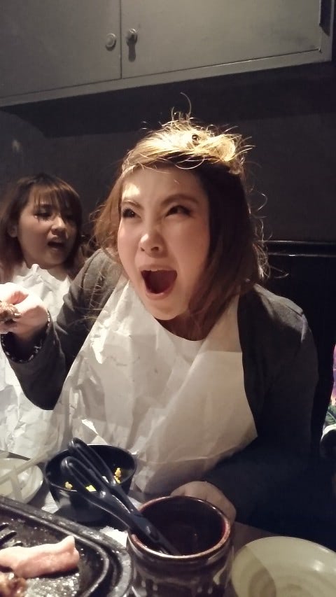あっ…ぽちゃキュア先輩が写りこんでる! Naoちゃんは北海道のほうですよ!