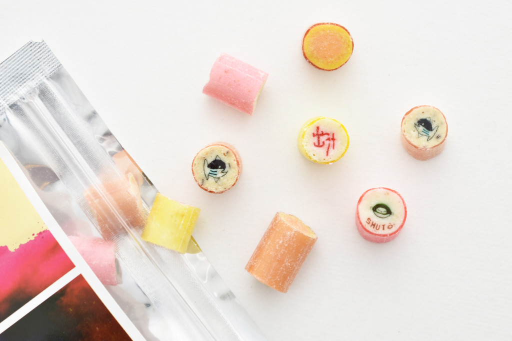 太っちょキャンディー （風船ガムフォント。甘いピンクの