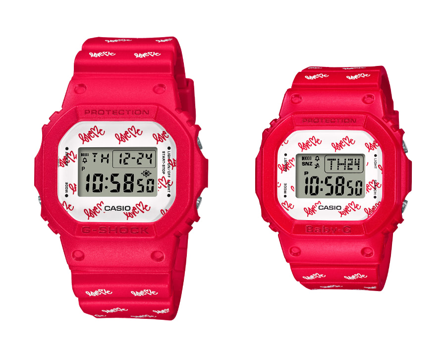 G-SHOCK & BABY-G】同じ時を刻む恋人たちに贈る「ペアウォッチシリーズ