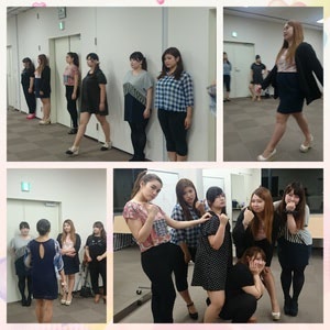 イベントに向けてウォーキングレッスンに汗を流すラファモたち!<br />西木野&ももの初参戦組も必死に練習していましたよ♪